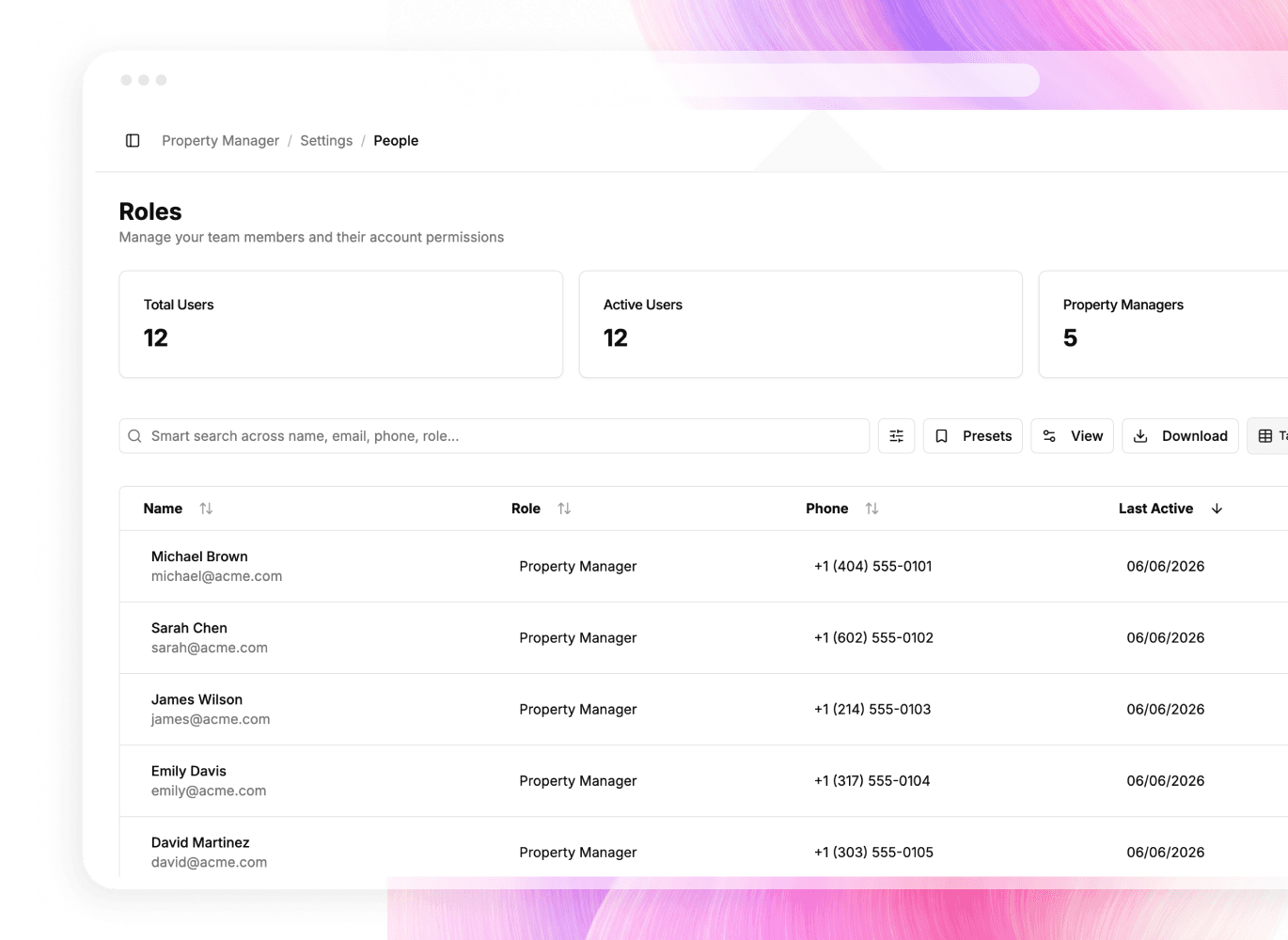 Role-Based Workflows